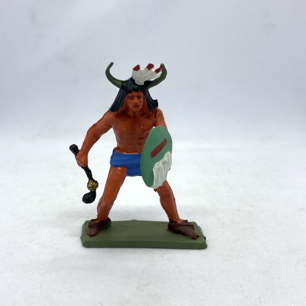 Indiens Série luxe - Sorcier avec bouclier - Catalogue 68 - STARLUX 5143