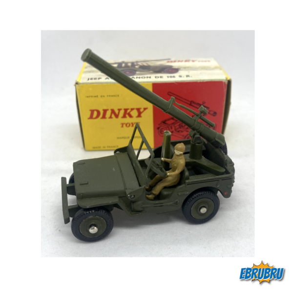 Jeep Porte canon DINKY TOYS 829