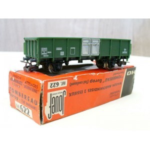 Wagon marchandises HO 2 essieux Tombereau Europ