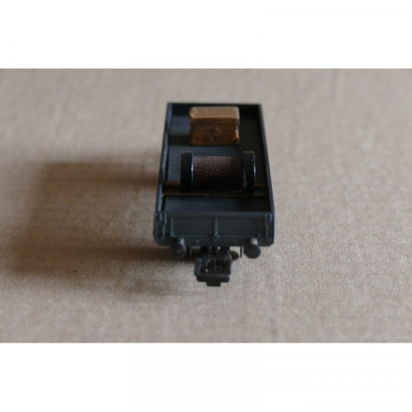 WAGON  PLAT OCEM 1919 DEUX ESSIEUX  MARQUE VB REF 41 CAISSE ET CABLE SNCF