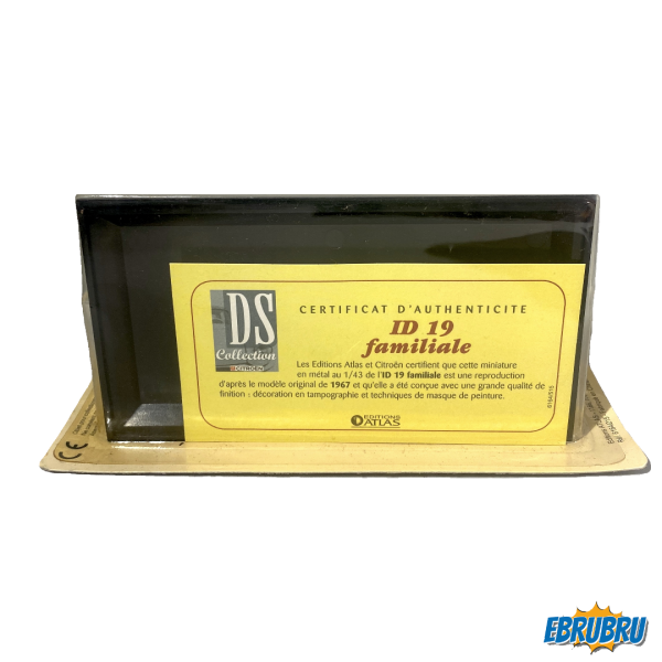 ID 19 familiale 1967 - NOREV - Edition Atlas No 15