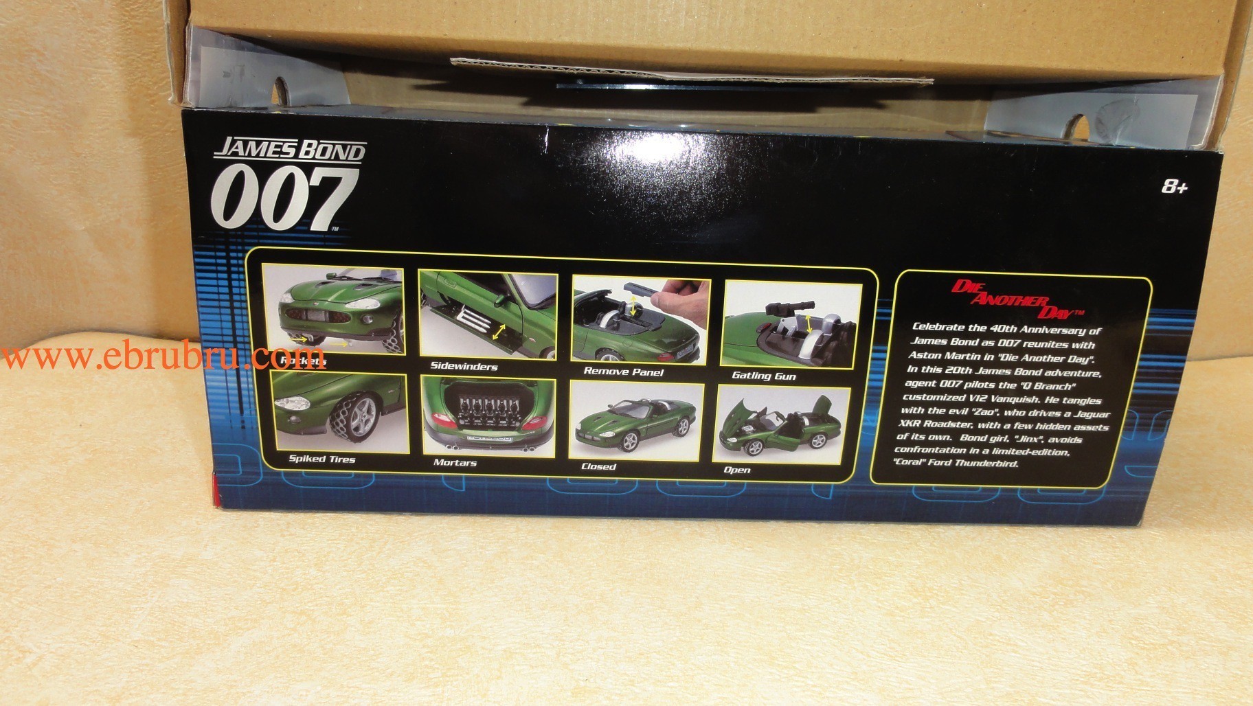 James Bond 007 Jaguar XKR Roadster   ref 10012