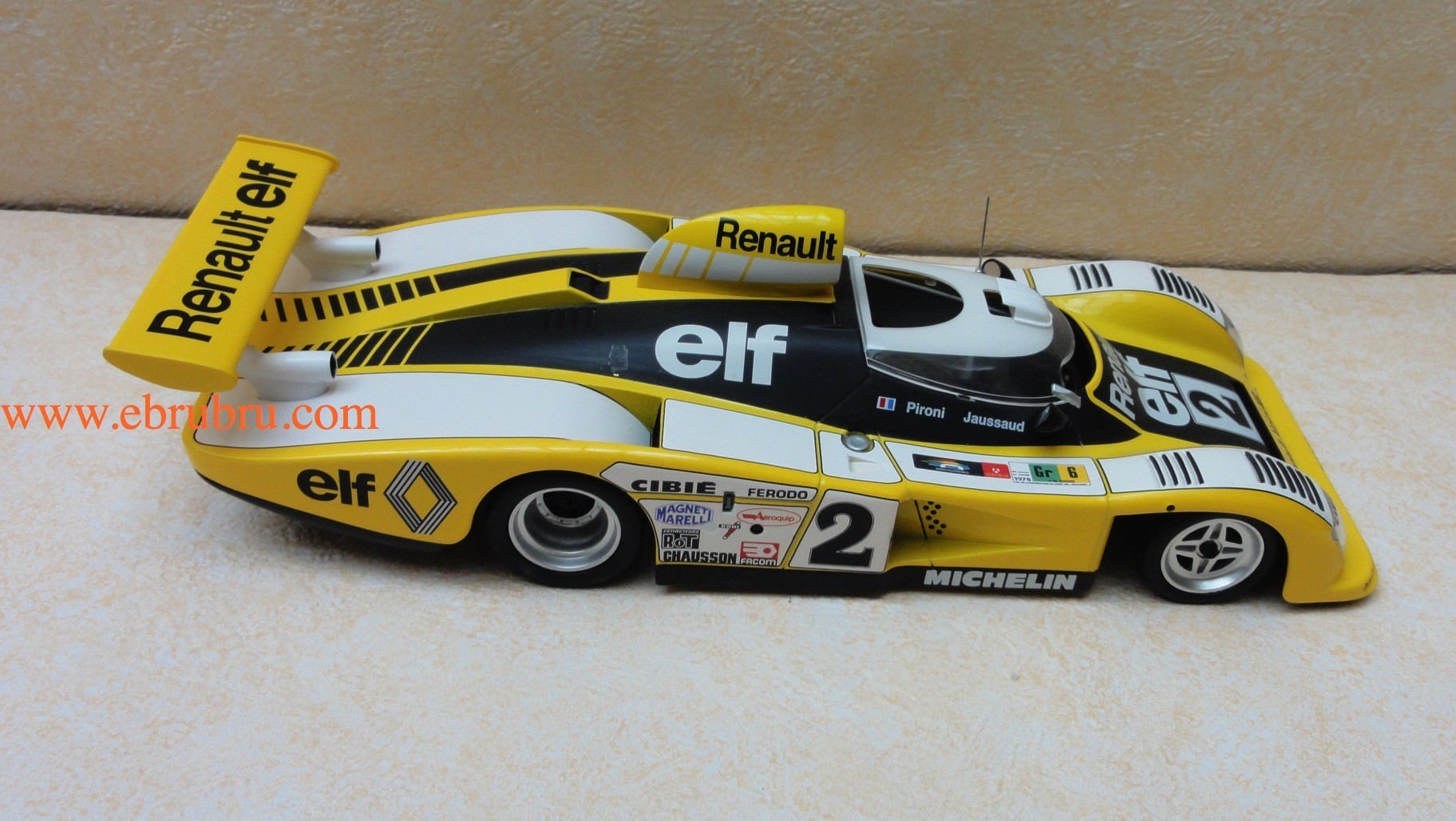 Alpine renault A442 Le Mans 1978 Norev 1/18