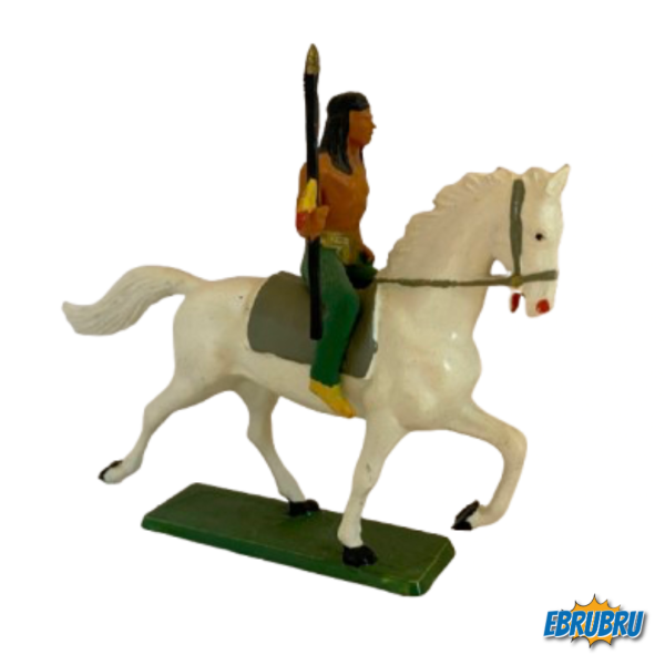 CAVALIER INDIEN JAVELOT A LA MAIN STARLUX 422