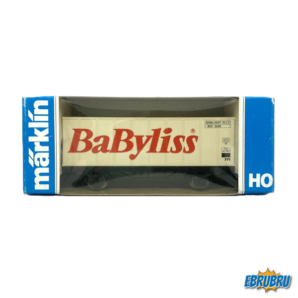 Wagon porte-conteneurs Babyliss MARKLIN