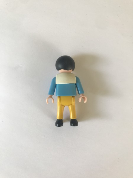 Garçon, chemise bleue avec motif, col marin blanc Playmobil 5511