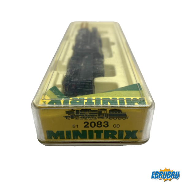 Locomotive à vapeur avec tender MINITRIX 2083