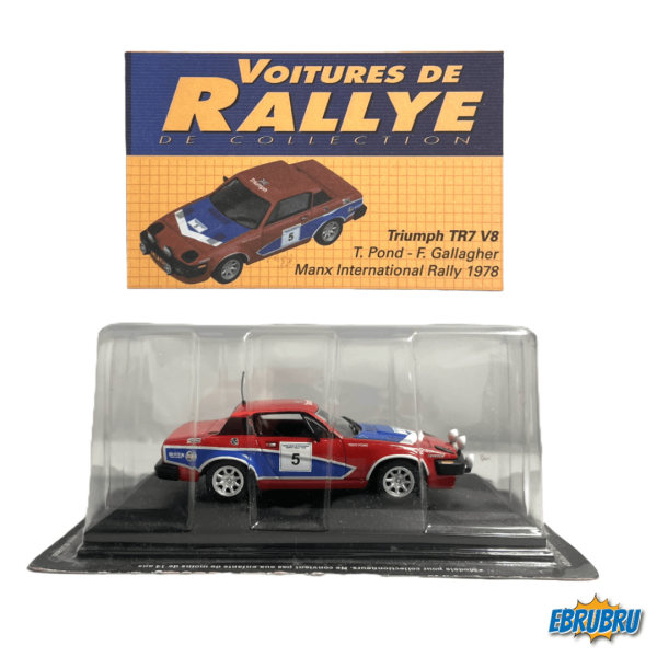 Triumph TR7 V8 - Voitures de Rallye de collection ALTAYA No 24
