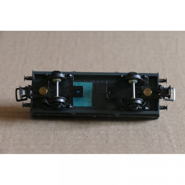 WAGON  PLAT OCEM 1919 DEUX ESSIEUX  MARQUE VB REF 41 CAISSE ET CABLE SNCF