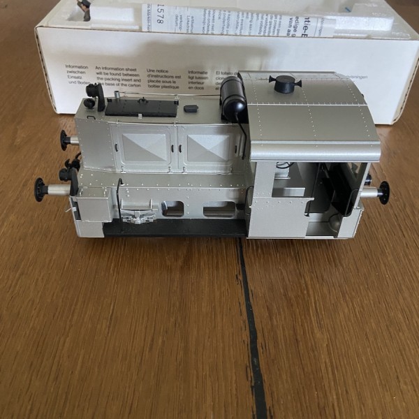 Märklin 5579 Échelle 1 locomotive diesel  grise Köf II