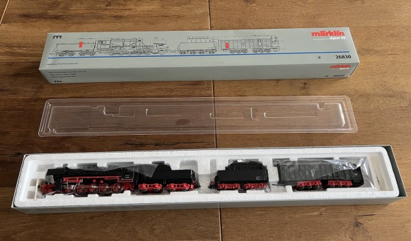 Train  Chasse-neige à vapeur   DB AC Digital Märklin H0 26830