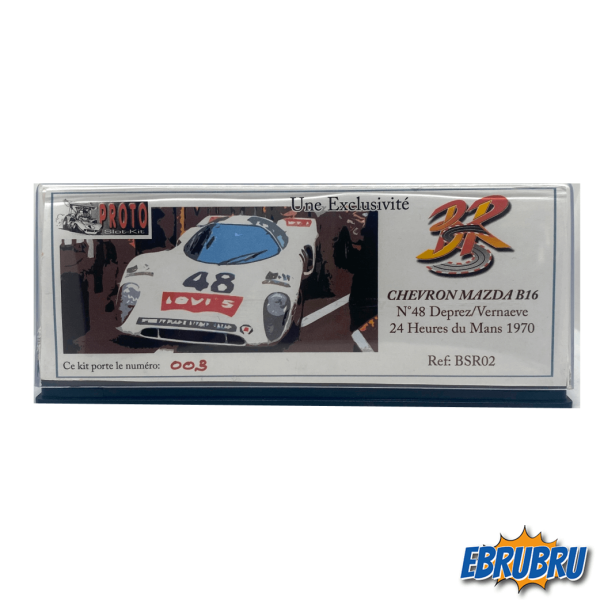 Chevron Mazda B16 PROTO Slot Kit Ref BSR02