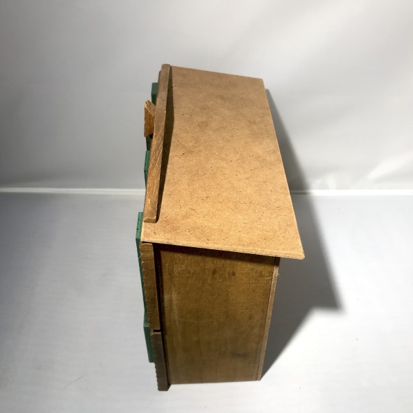 Bâtiment à étages pour ville Farwest pour figurines