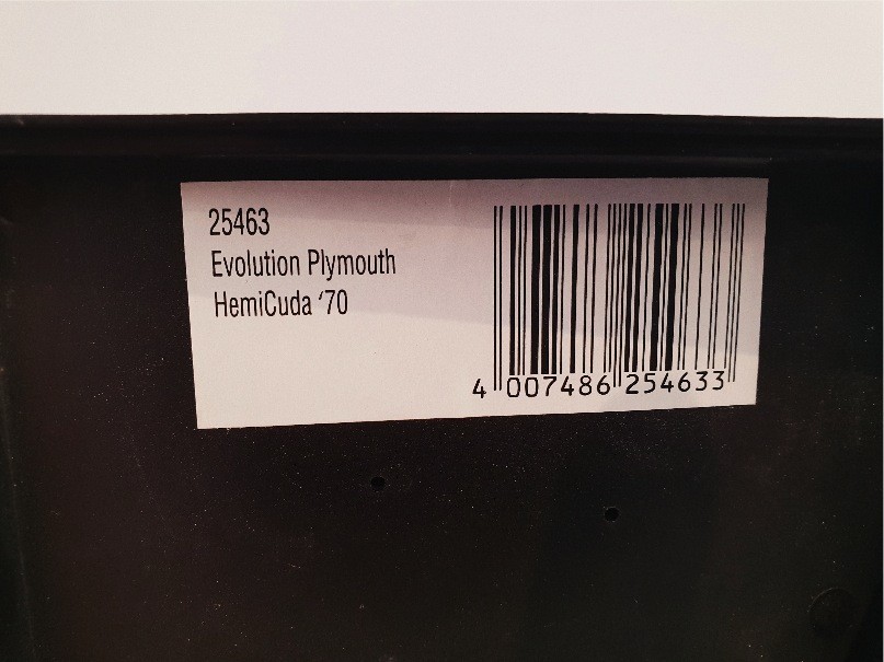 CARRERA 25463 EVOLUTION PLYMOUTH HEMICUDA 70