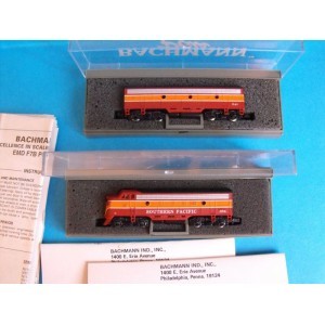 MOTRICE DOUBLE EMD F7A ET F7B SOUTHERN PACIFIC