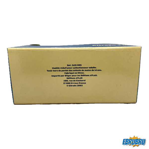 Citroën 2CV Philips - Série Les petits utilitaires français - ELIGOR Editions Atlas