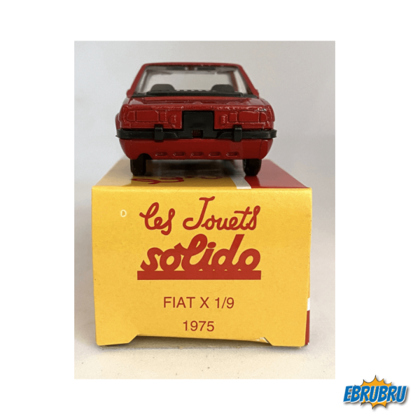 Fiat X 1/9 1975 SOLIDO Hachette