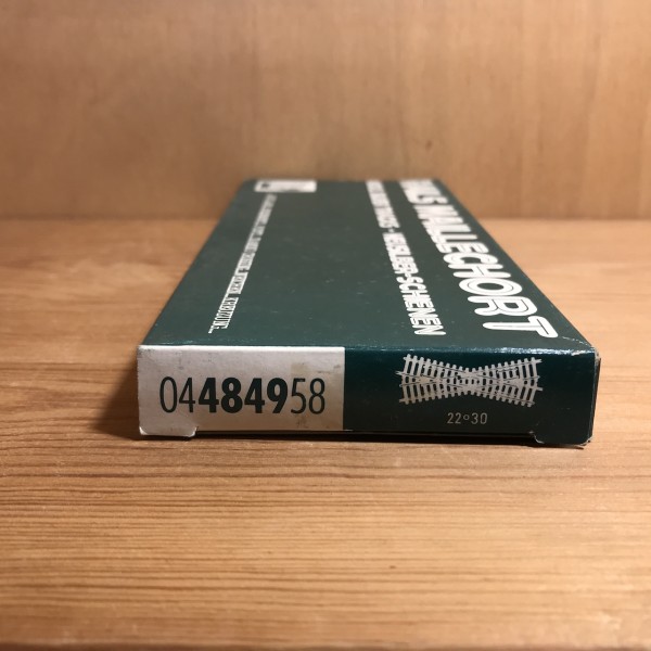 Croisement Rails Maillechort 22°30 JOUEF 4849