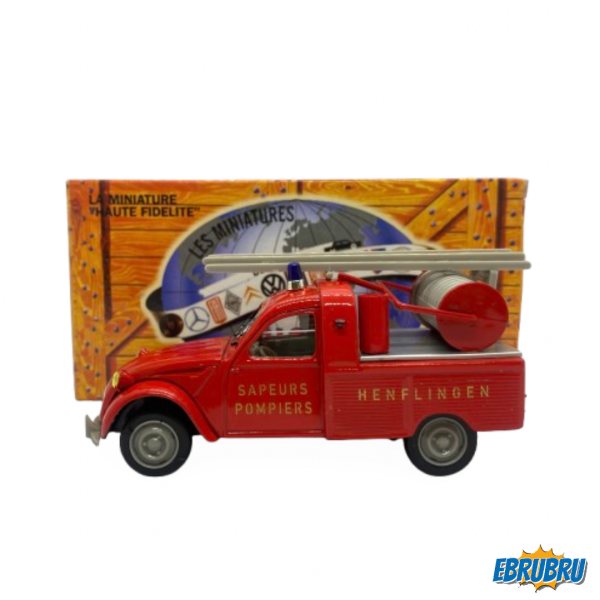 2cv AZU Pick-up 1963 Sapeurs Pompiers NOREV