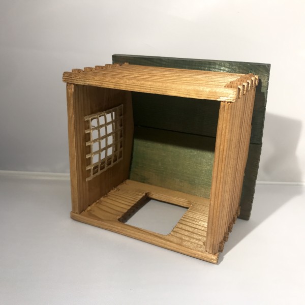 Petite maison carré Western pour STARLUX BRITAINS ELASTOLIN Farwest