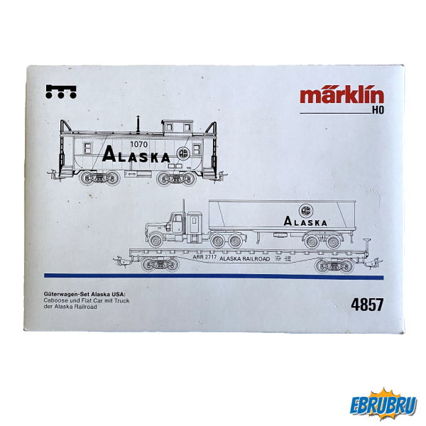 Coffret de wagons Alaska MARKLIN 4857