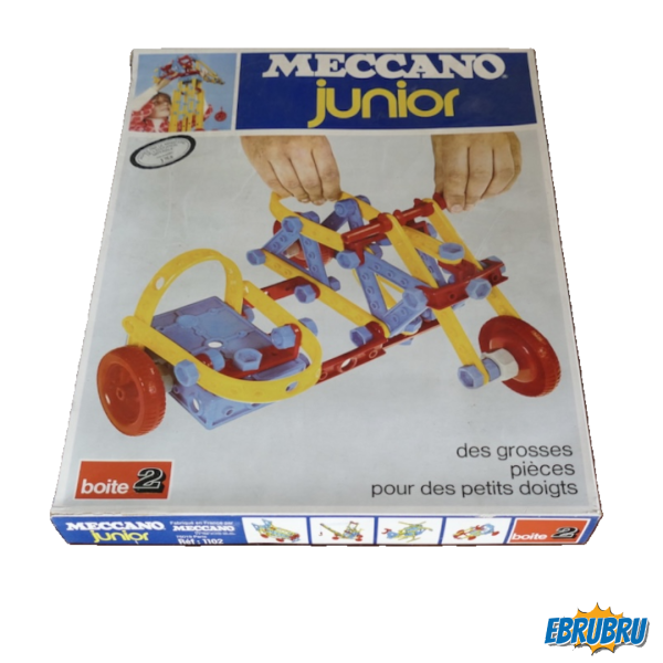 Boîte 2 MECCANO Junior Ref 1102