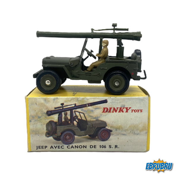 Jeep Porte canon DINKY TOYS 829
