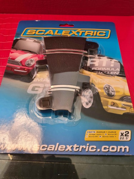 RADIUS 1 CURVE 22.5 C8278 SCALEXTRIC 