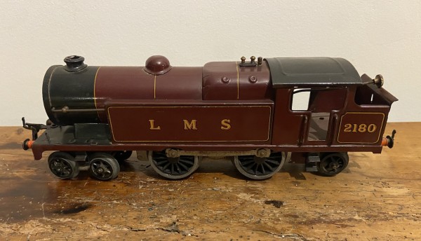 LOCOMOTIVE L.M.S. 2180 ELECTRIQUE HORNBY EN O 