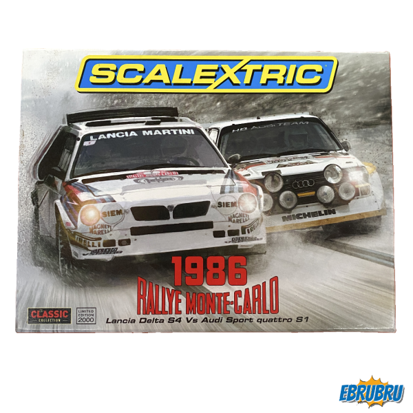 Coffret Rallye Monte Carlo 1986 SCALEXTRIC