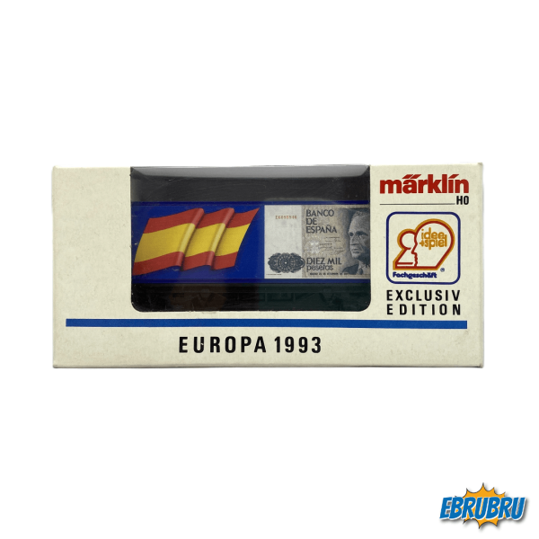 Wagon porte-conteneurs Europe 1993 - Espagne - MARKLIN 84575