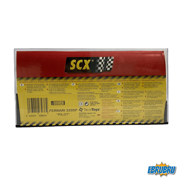 Ferrari 333SP Pilot SCX 60040