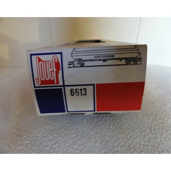 WAGON citerne pare-soleil SNCF blanc USINE KUHLMAN Jouef réf. 6513