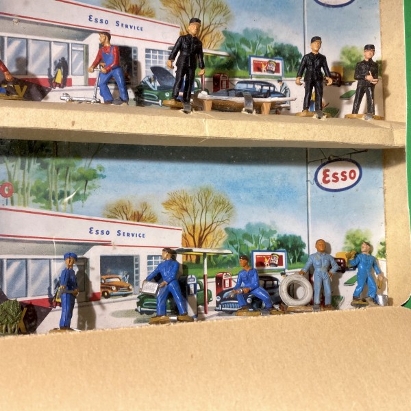 6 Figurines de gare Starlux série 35 mm