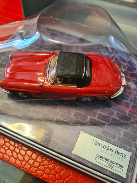 MERCEDES 300 SL ROADSTER SOFT TOP SLOT MERCEDES BENZ COLLECTION TOP 7116