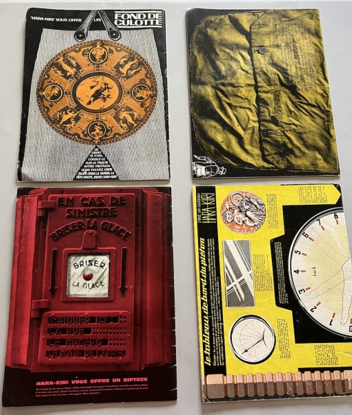 4 Hara-Kiri mensuel n°24, 25,26 et 27  années 1963