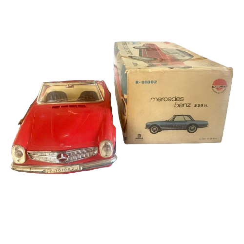Mercedes 230 SL rouge GAMA NACORAL Réf R-01002