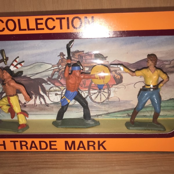 Boîte de 6 figurines Western Starlux