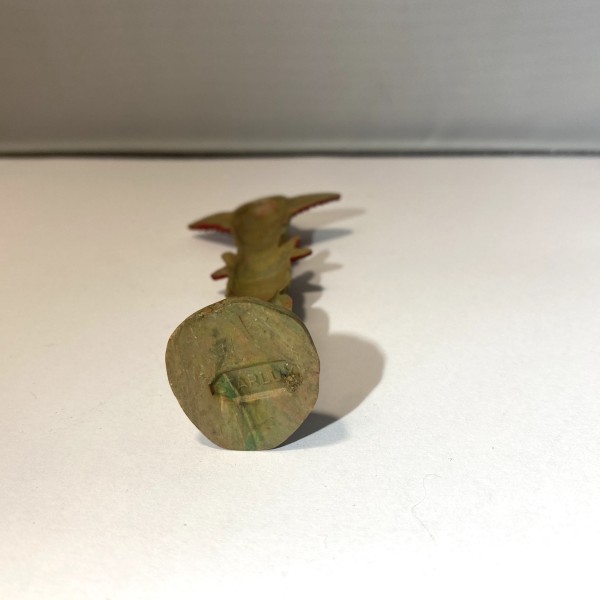 Grand Totem marron et rouge