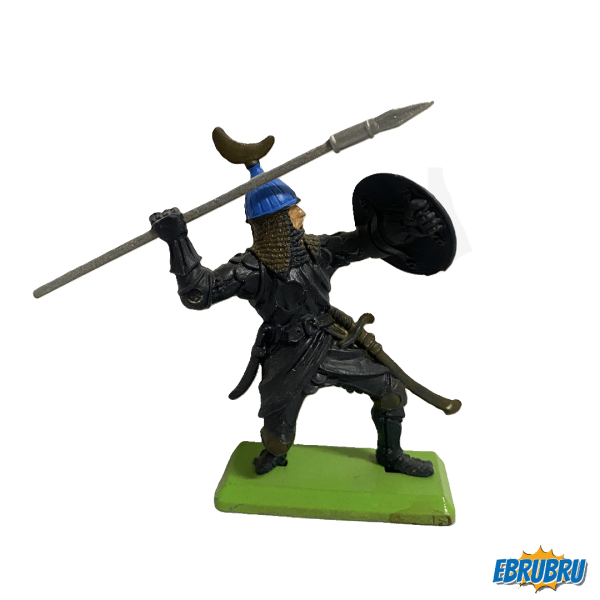 TURQUE SARASIN OTTOMAN SOLDAT BOUCLIER LANCE BRITAINS DEETAIL