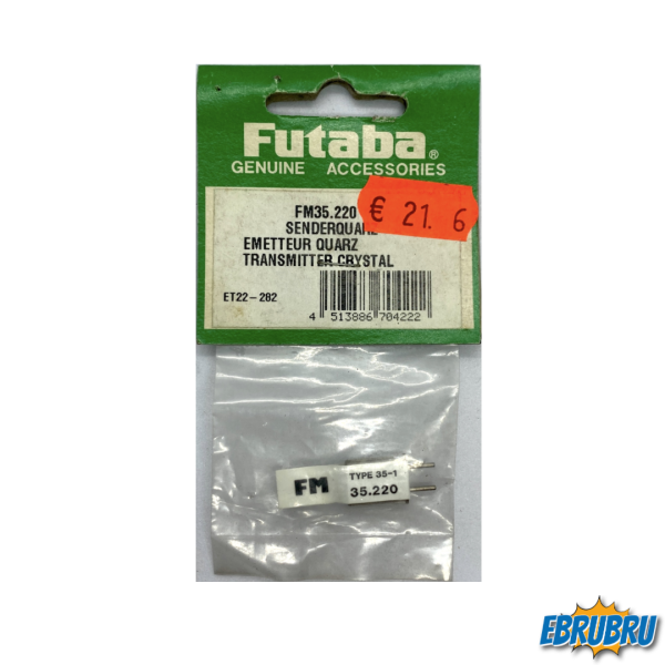 Emetteur Quarz FM 35.220 FUTABA ET22-282