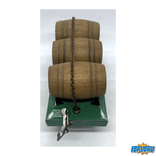 Wagon 3 tonneaux en bois HORNBY Hachette