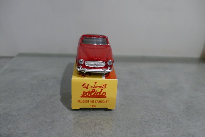 SOLIDO PEUGEOT 403 CABRIOLET 1955