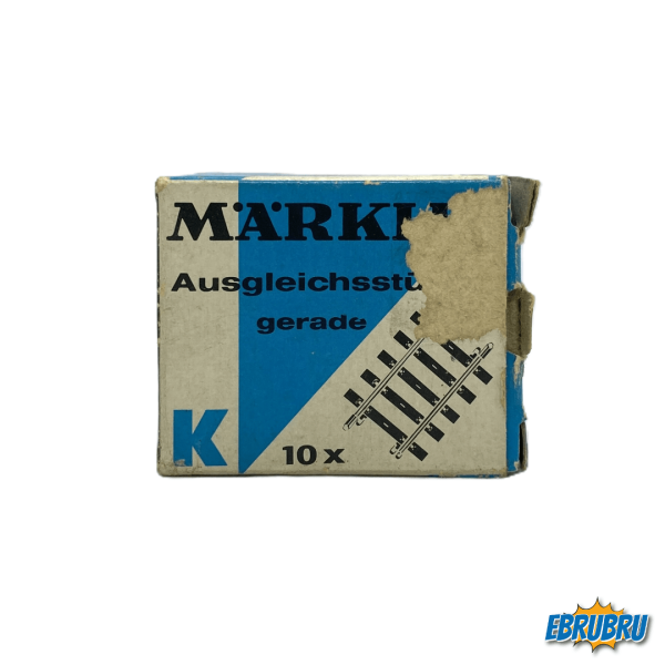 Voie K - 35,1mm - Boîte de 10 - MARKLIN HO 2108