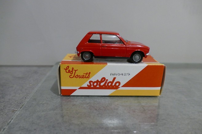 SOLIDO PEUGEOT 104 ZS 1972