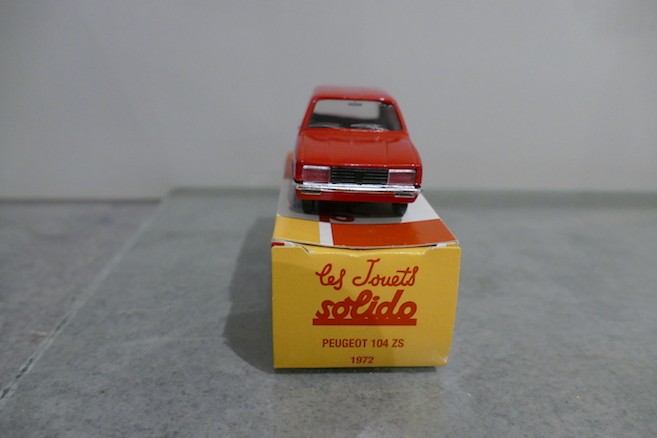 SOLIDO PEUGEOT 104 ZS 1972