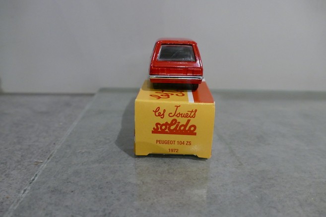 SOLIDO PEUGEOT 104 ZS 1972