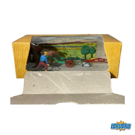 Boîte La ferme - Cheval avec charrue STARLUX