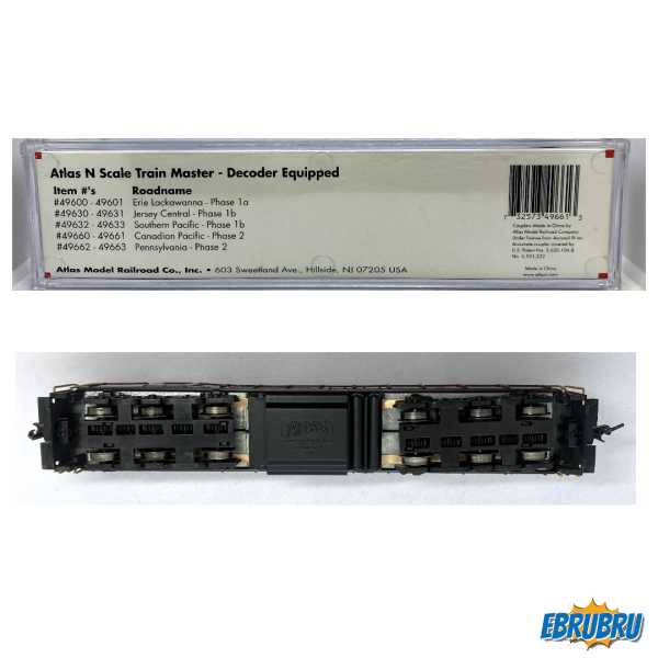 Locomotive Diesel Canadian Pacific #8907 ATLAS Train Master 49661