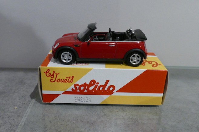 SOLIDO NEW MINI CABRIOLET 2005